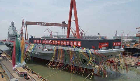 ചൈന നിര്‍മ്മിച്ച മൂന്നാമത്തെ വിമാന വാഹിനി കപ്പല്‍, ട്വിറ്റര്‍