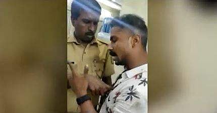 സ്വകാര്യ ആശുപത്രിയില്‍ ഡോക്ടറെ ആക്രമിക്കാന്‍ ശ്രമിച്ച യുവാവിന്റെ ദൃശ്യം