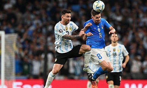 മെസി, ജോര്‍ജീഞ്ഞോ/ഫോട്ടോ: എഎഫ്പി