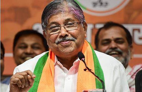 മഹാരാഷ്ട്ര ബിജെപി പ്രസിഡന്റ് ചന്ദ്രകാന്ത് പാട്ടില്‍