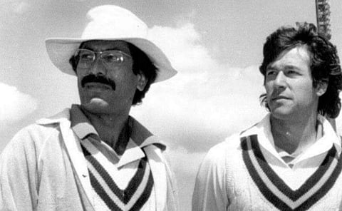 സഹീര്‍ അബ്ബാസ്, ഇമ്രാന്‍ ഖാന്‍/ഫോട്ടോ: ട്വിറ്റര്‍