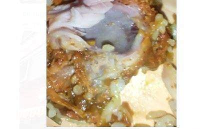 ഹോട്ടലില്‍ നിന്നും ലഭിച്ച പുഴുക്കളുള്ള ബിരിയാണി