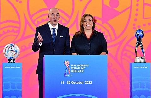 കാണാം ഇന്ത്യ- ബ്രസീൽ ഫുട്ബോൾ പോര്; അണ്ടർ 17 വനിതാ ലോകകപ്പിൽ ആതിഥേയർ ​ഗ്രൂപ്പ് എയിൽ