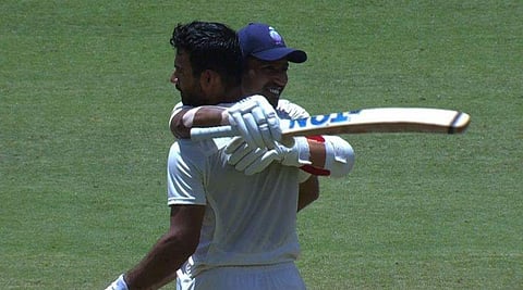 യാഷ് ദുബെ, ശുഭം ശര്‍മ്മ/ഫോട്ടോ: ട്വിറ്റര്‍