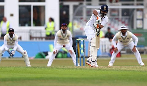 ഋഷഭ് പന്ത്/ഫോട്ടോ: ലെസ്റ്റര്‍ഷയര്‍, ട്വിറ്റര്‍