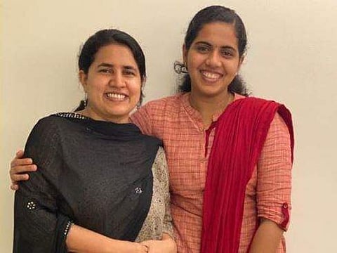 ആര്യാ രാജേന്ദ്രനൊപ്പം വീണാ ജോര്‍ജ്