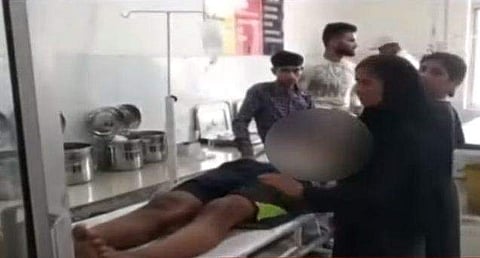 മര്‍ദ്ദനമേറ്റ യുവാവ് ആശുപത്രിയില്‍