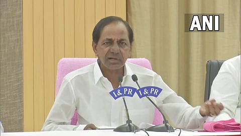 കെസിആറിന്റെ പത്രസമ്മേളനം/എഎന്‍ഐ