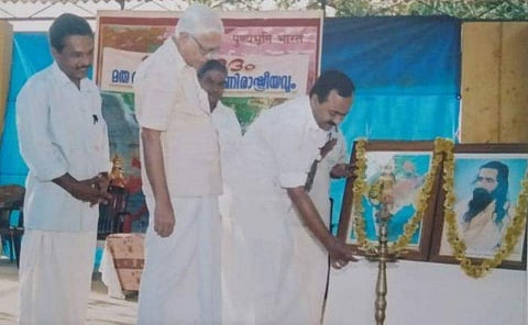 ആർവി ബാബു ഫെയ്സ്ബുക്കിൽ പങ്കിട്ട ചിത്രം