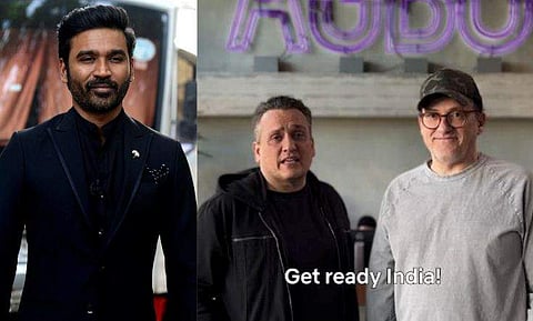 ധനുഷ് (ചിത്രം: എഎഫ്പി, റൂസോ ബ്രദേഴ്സ് (വിഡിയോ ദൃശ്യം)