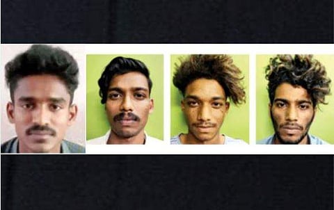 മുഹമ്മദ് അർശിദ്,മുസ്താഖ്, സൽമാൻ, മുഖ്താർ