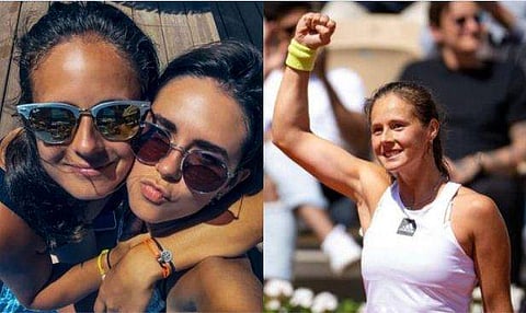 ഡാരിയ കസറ്റ്കിനയും പങ്കാളിയും/ഫോട്ടോ: ഇന്‍സ്റ്റഗ്രാം