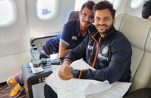 ചഹല്‍, ശാര്‍ദുല്‍ താക്കൂര്‍/ഫോട്ടോ: ട്വിറ്റര്‍