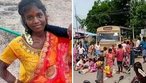 പ്ലസ് ടു വിദ്യാര്‍ഥിനി- പ്രതിഷേധവുമായി നാട്ടുകാര്‍