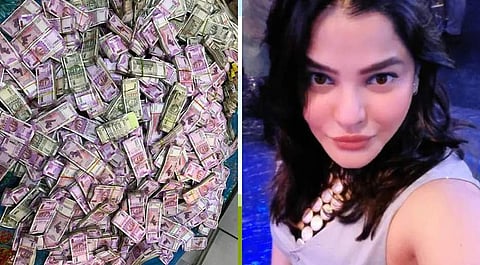 റെയ്ഡില്‍ കണ്ടെടുത്ത പണം, അര്‍പിത മുഖര്‍ജി