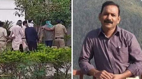 അമരാവതി കേസിൽ അറസ്റ്റിലായ പ്രതികളെ കോടതിയിലേക്ക് കൊണ്ടുപോകുന്നു, കൊല്ലപ്പെട്ട ഉമേഷ്‌