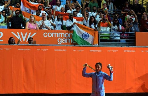 മീരാഭായ് ചാനു/ഫോട്ടോ: ടീം ഇന്ത്യ, ട്വിറ്റര്‍