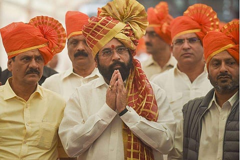 മുഖ്യമന്ത്രി ഏക്‌നാഥ് ഷിന്‍ഡെ/ പിടിഐ ചിത്രം