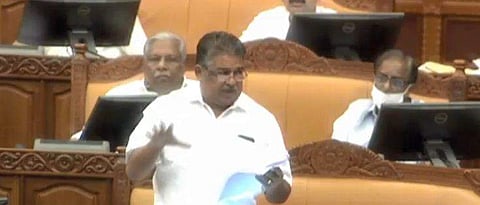 വിശദീകരണം സജി ചെറിയാന്‍ നിയമസഭയില്‍ സംസാരിക്കുന്നു/സഭാ ടീവി