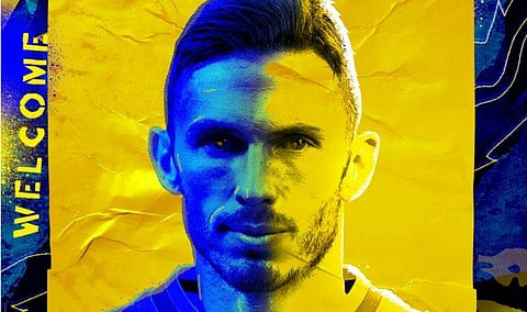 കേരള ബ്ലാസ്‌റ്റേഴ്‌സ് ട്വിറ്ററില്‍ പങ്കുവെച്ച ചിത്രം