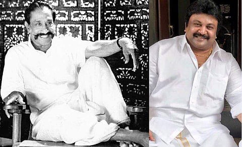 ശിവാജി ​ഗണേശൻ, മകൻ പ്രഭു/ ഫേയ്സ്ബുക്ക്