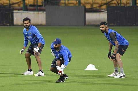 വിരാട് കോഹ്‌ലി, ഋഷഭ് പന്ത്,രോഹിത്/ഫോട്ടോ: എഎഫ്പി