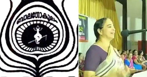 ബാലഗോകുലം സംഘടിപ്പിച്ച പരിപാടിയില്‍ കോഴിക്കോട് മേയര്‍ സംസാരിക്കുന്നു