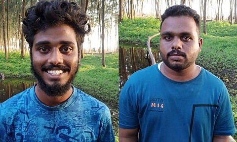 അറസ്റ്റിലായ ഫൈസനും ശ്രീജിത്തും