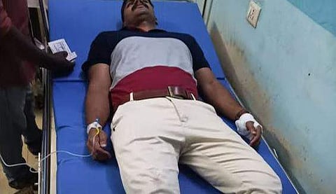 കുഴിയില്‍ വീണ് പരിക്കേറ്റ എസ്‌ഐ ഉദയകുമാര്‍