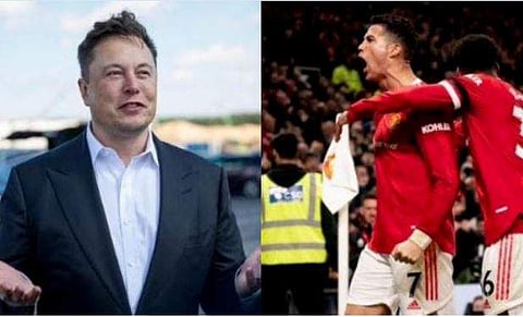 ഇലോണ്‍ മസ്‌ക്, ക്രിസ്റ്റിയാനോ റൊണാള്‍ഡോ/ഫയല്‍ ചിത്രം