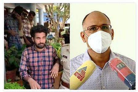 പ്രതി അര്‍ഷാദ്, കമ്മീഷണര്‍ നാഗരാജു/ ടിവി ദൃശ്യം