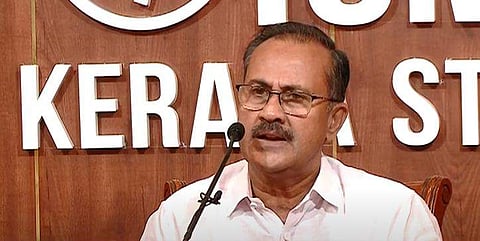 പിഎംഎ സലാം മാധ്യമങ്ങളോട് സംസാരിക്കുന്നു/ ടിവി ദൃശ്യം