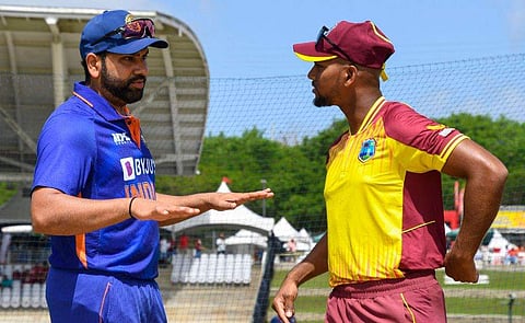 രോഹിത് ശര്‍മ, നിക്കോളാസ് പൂരന്‍/ഫോട്ടോ: എഎഫ്പി