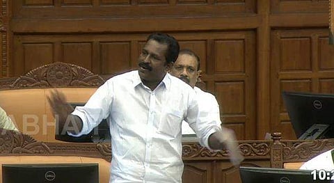 എം വിന്‍സെന്റ് നിയമസഭയില്‍/ സഭ ടിവി