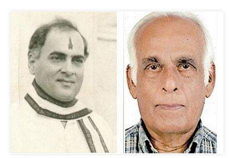 രാജീവ് ഗാന്ധി, ക്യാപ്റ്റന്‍ കുഞ്ഞിപ്പാലു