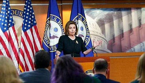 അമേരിക്കന്‍ സ്പീക്കര്‍ നാന്‍സി പെലോസി, ഫയല്‍/ എപി