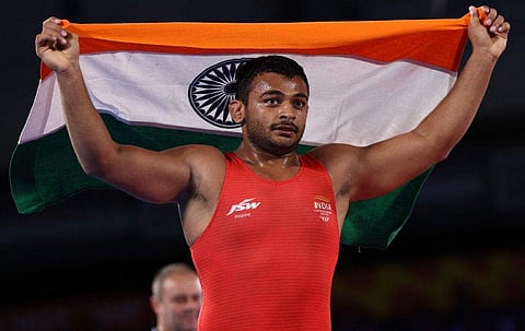 ദീപക് പൂനിയ/ഫോട്ടോ: എഎഫ്പി