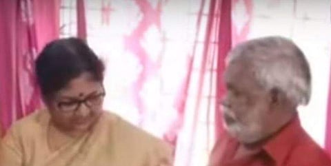 മന്ത്രി ഫിലോമിനയുടെ വീട്ടില്‍/ വീഡിയോ സ്‌ക്രീന്‍ഷോട്ട് 