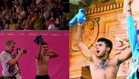 ലക്ഷ്യാ സെന്‍, ഗാംഗുലി/ഫോട്ടോ: ട്വിറ്റര്‍