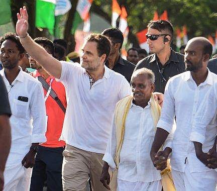 രാഹുല്‍ ഗാന്ധി ഭാരത് ജോഡോ യാത്രയില്‍/ പിടിഐ