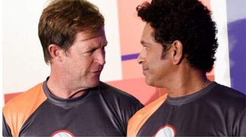 സച്ചിന്‍, ജോണ്ടി റോഡ്‌സ്/ഫോട്ടോ: എഎഫ്പി