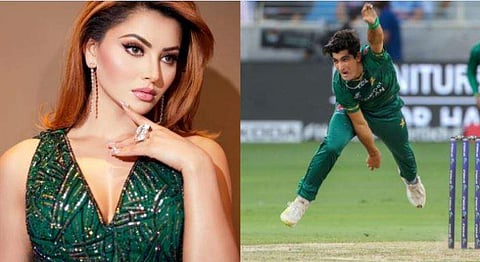 ഉര്‍വശി റൗട്ടേല, നസീം ഷാ/ഫോട്ടോ: എഎഫ്പി