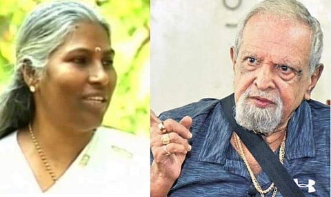 ശോഭ രവീന്ദ്രൻ/ വിഡിയോ സ്ക്രീൻഷോട്ട്, ജയചന്ദ്രൻ/ എക്സ്പ്രസ് ഫോട്ടോ