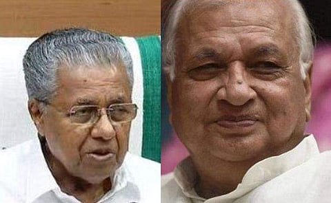 പിണറായി വിജയൻ, ആരിഫ് മുഹമ്മദ് ഖാൻ