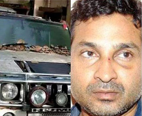 ചന്ദ്രബോസിനെ കൊലപ്പെടുത്താന്‍ ഉപയോഗിച്ചഹമ്മര്‍ , മുഹമ്മദ് നിഷാം