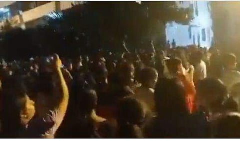 ചണ്ഡിഗഢ് സര്‍വകലാശാലയ്ക്ക് മുന്നിലെ സംഘര്‍ഷം