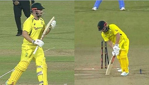 ബുമ്രയുടെ യോര്‍ക്കറില്‍ വീണ് ആരോണ്‍ ഫിഞ്ച്/വീഡിയോ ദൃശ്യം