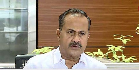 പിഎംഎ സലാം മാധ്യമങ്ങളോട് സംസാരിക്കുന്നു/ ടിവി ദൃശ്യം