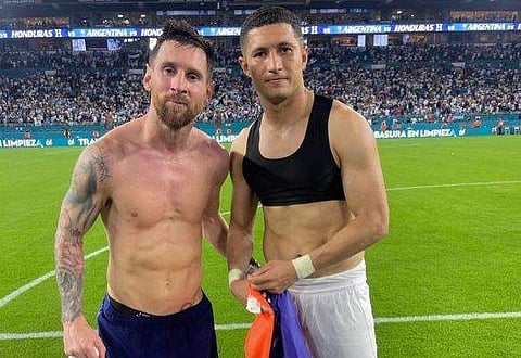 മെസി, ഹെക്ടര്‍/ഫോട്ടോ: ട്വിറ്റര്‍