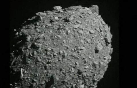 ഛിന്നഗ്രഹത്തില്‍ ഇടിച്ചിറങ്ങുന്ന ഡാര്‍ട്ട്/വീഡിയോ ദൃശ്യം